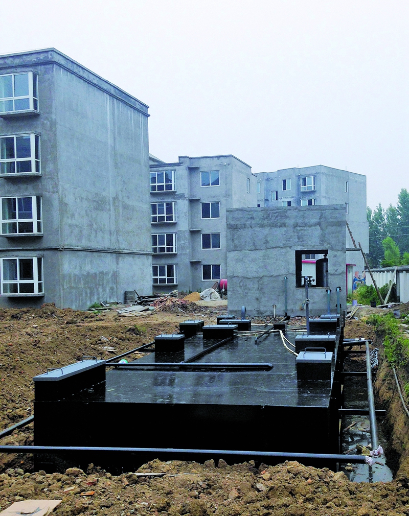 駐馬店市久久新農村社區(qū)中水回用工程